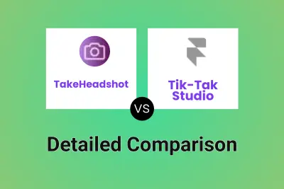 TakeHeadshot vs Tik-Tak Studio