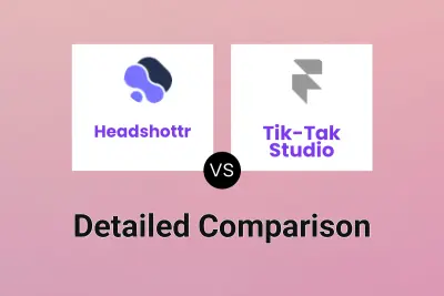 Headshottr vs Tik-Tak Studio