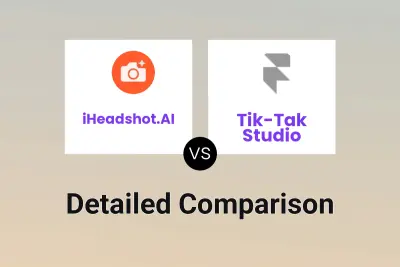 iHeadshot.AI vs Tik-Tak Studio