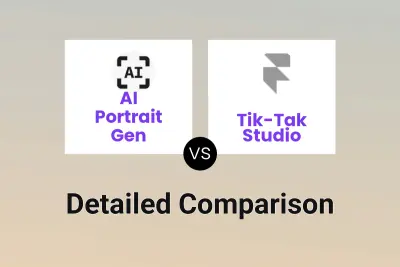 AI Portrait Gen vs Tik-Tak Studio