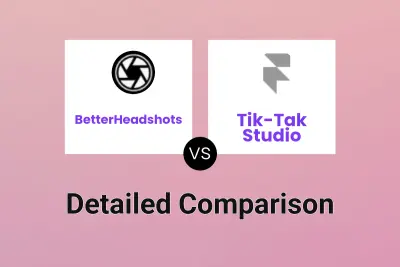 BetterHeadshots vs Tik-Tak Studio