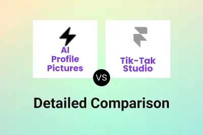 AI Profile Pictures vs Tik-Tak Studio