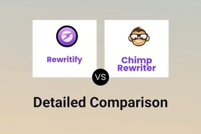 Rewritify vs Chimp Rewriter