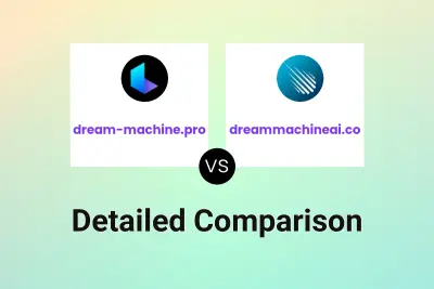 dream-machine.pro vs dreammachineai.co