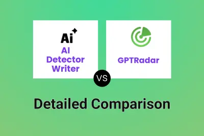 AI Detector Writer vs GPTRadar