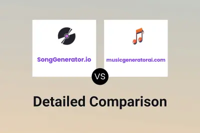 SongGenerator.io vs musicgeneratorai.com