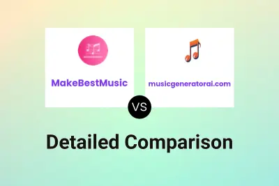 MakeBestMusic vs musicgeneratorai.com