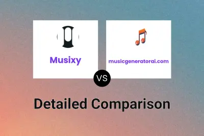 Musixy vs musicgeneratorai.com