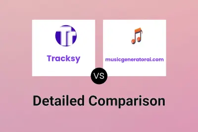 Tracksy vs musicgeneratorai.com