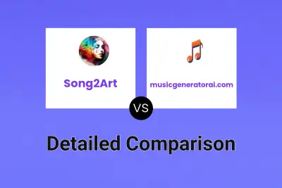 Song2Art vs musicgeneratorai.com