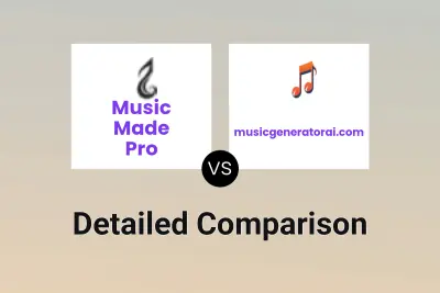 Music Made Pro vs musicgeneratorai.com