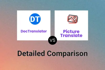 DocTranslator vs Picture Translate