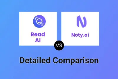 Read AI vs Noty.ai Detailed comparison features, price