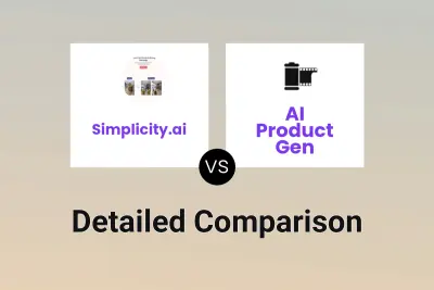 Simplicity.ai vs AI Product Gen