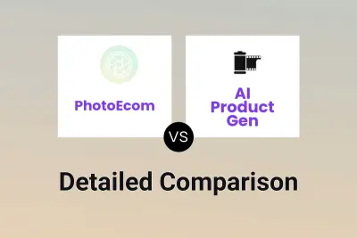 PhotoEcom vs AI Product Gen