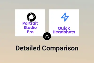 Portrait Studio Pro vs Quick Headshots