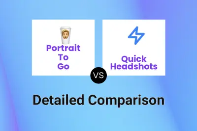 Portrait To Go vs Quick Headshots