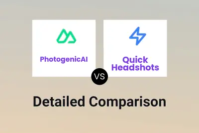 PhotogenicAI vs Quick Headshots