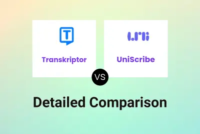 Transkriptor vs UniScribe