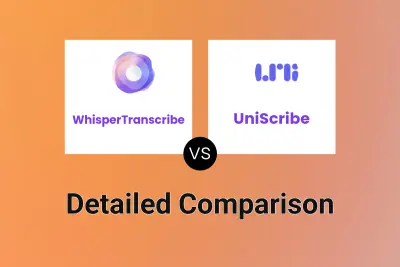 WhisperTranscribe vs UniScribe