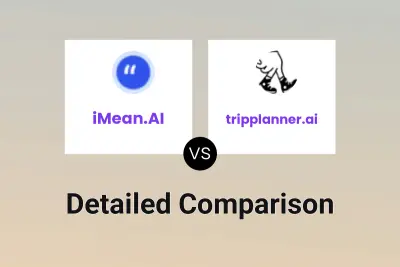 iMean.AI vs tripplanner.ai