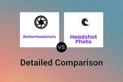 BetterHeadshots vs Headshot Photo Detailed comparison features, price