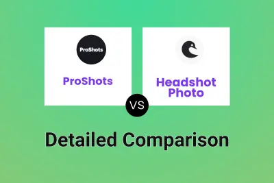 ProShots vs Headshot Photo Detailed comparison features, price