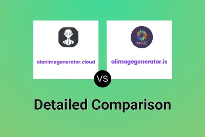 aianimegenerator.cloud vs aiimagegenerator.is