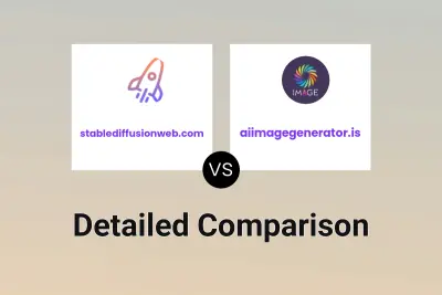 stablediffusionweb.com vs aiimagegenerator.is