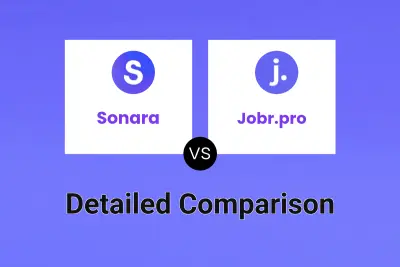 Sonara vs Jobr.pro Detailed comparison features, price