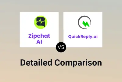 Zipchat AI vs QuickReply.ai