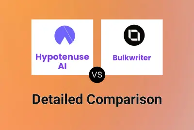 Hypotenuse AI vs Bulkwriter