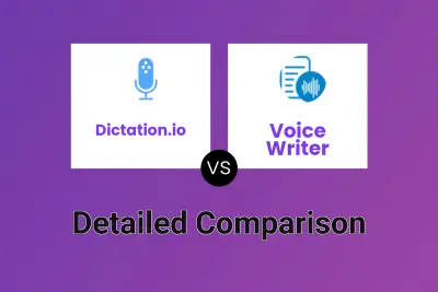 Dictation.io vs Voice Writer