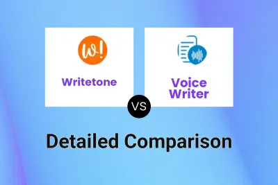 Writetone vs Voice Writer