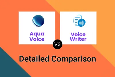 Aqua Voice vs Voice Writer