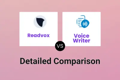 Readvox vs Voice Writer