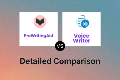 ProWritingAid vs Voice Writer