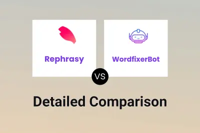 Rephrasy vs WordfixerBot