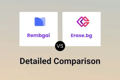 Rembgai vs Erase.bg Detailed comparison features, price