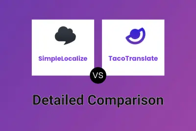 SimpleLocalize vs TacoTranslate