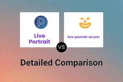 Live Portrait vs live-portrait-ai.com