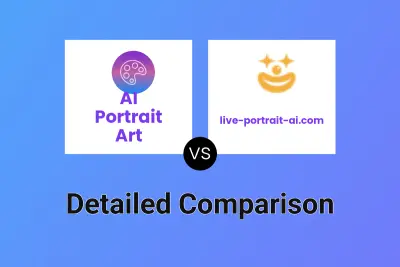 AI Portrait Art vs live-portrait-ai.com