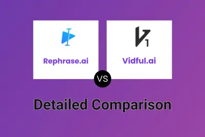 Rephrase.ai vs Vidful.ai Detailed comparison features, price