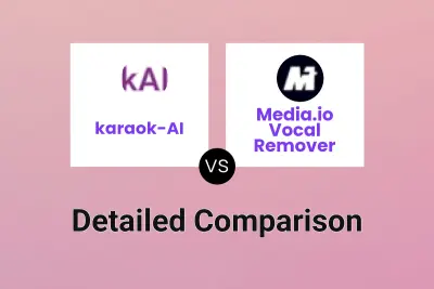 karaok-AI vs Media.io Vocal Remover