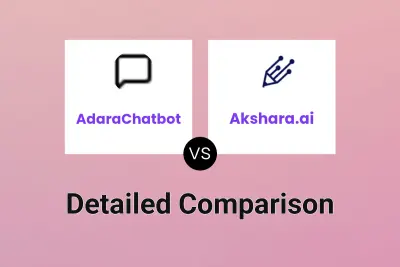 AdaraChatbot vs Akshara.ai