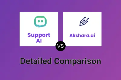 Support AI vs Akshara.ai