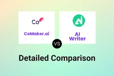 CoMaker.ai vs AI Writer Detailed comparison features, price