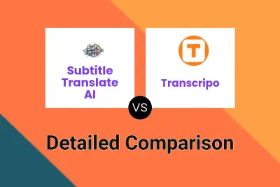 Subtitle Translate AI vs Transcripo