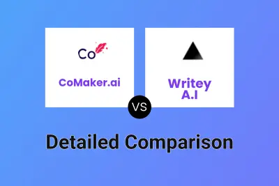 CoMaker.ai vs Writey A.I Detailed comparison features, price