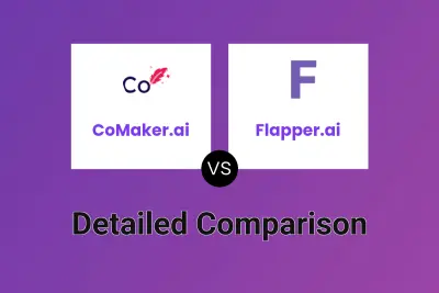 CoMaker.ai vs Flapper.ai Detailed comparison features, price